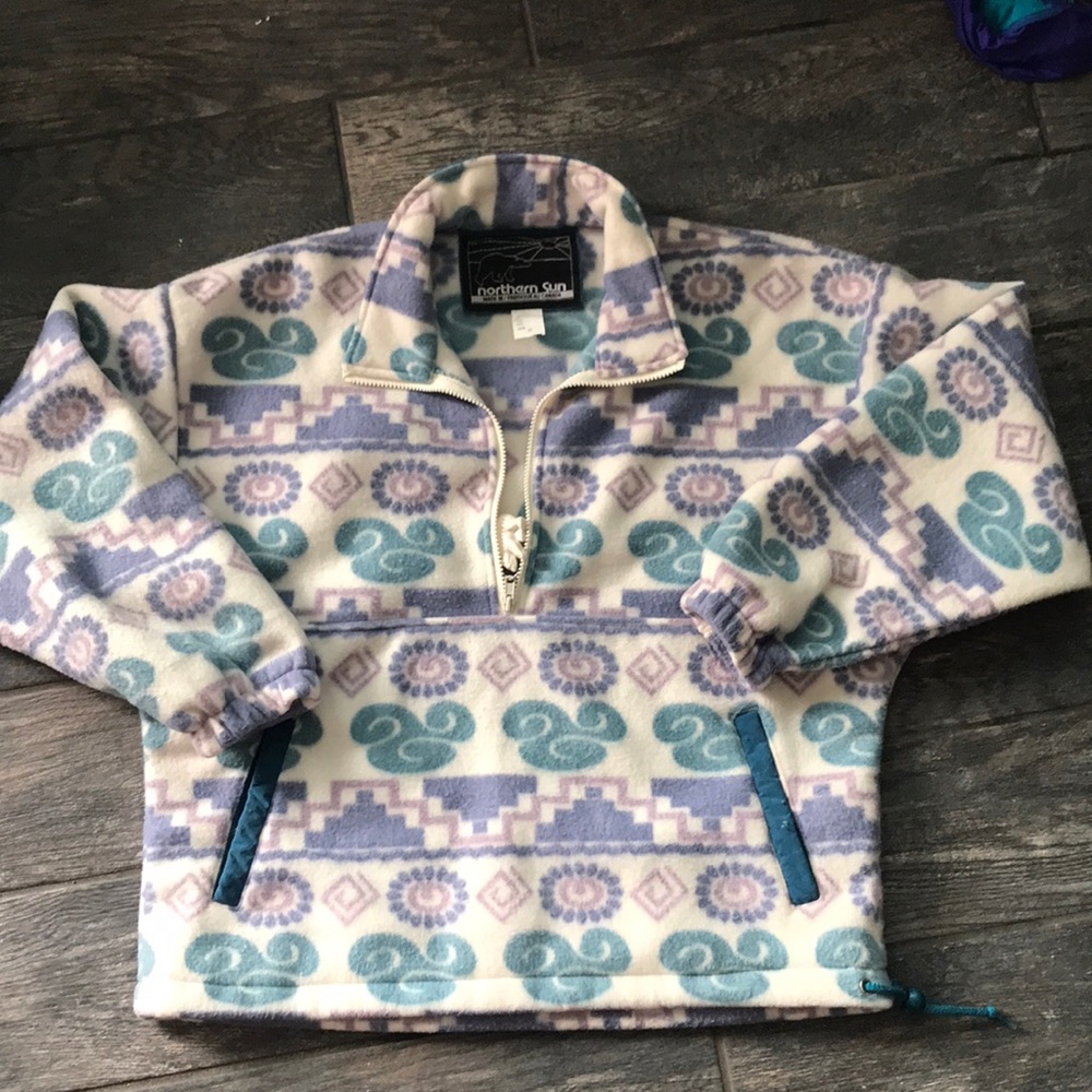 Vintage fleece Jacket pullover